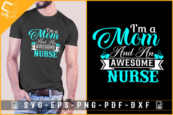 Mom and Nurse Design for Mother's Day