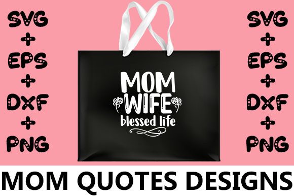 MOM Mom, Wife, Blessed Life – A Heartfelt Embroidery Design for Real Projects