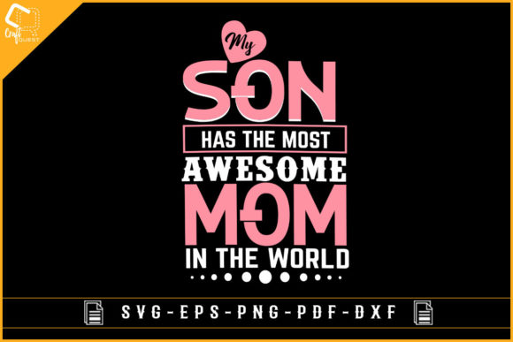 Son Lover Design for Moms-Mother's Day